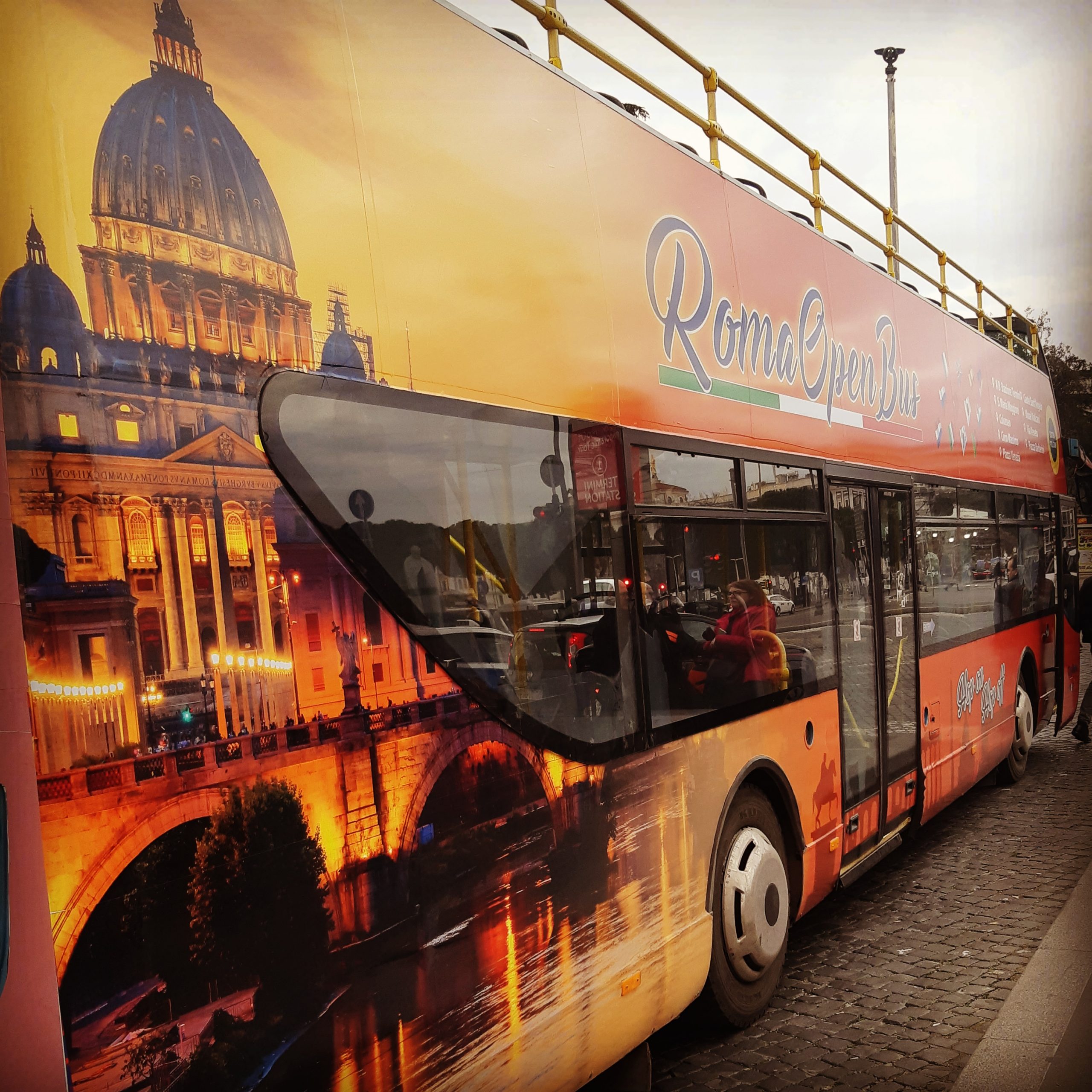 open bus tour roma